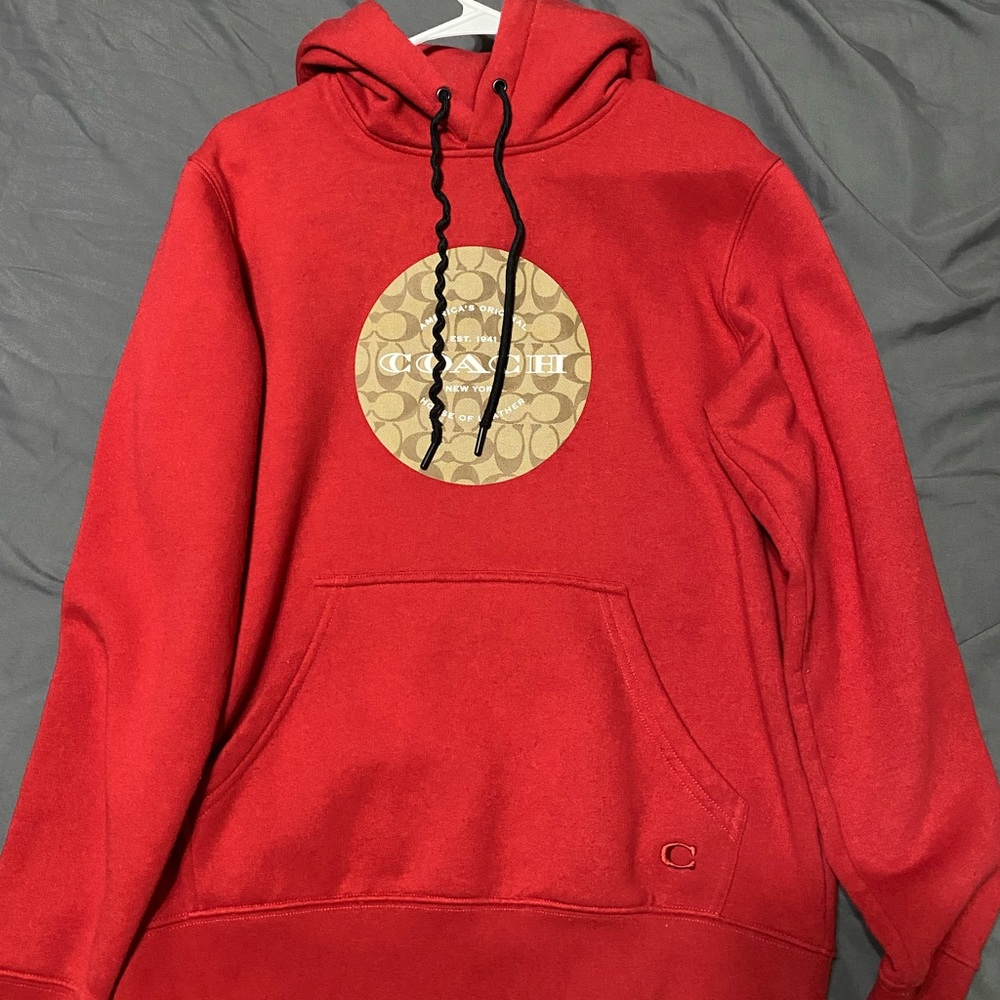 Red Coach Hoodie